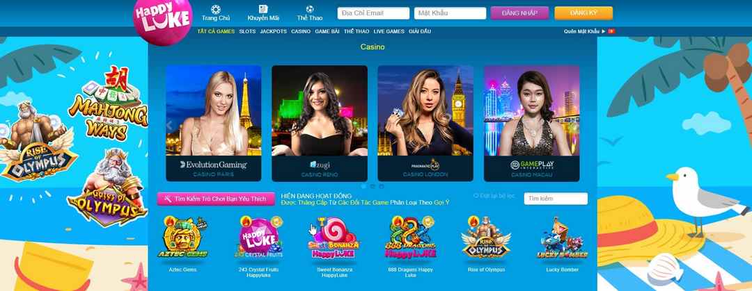 Khái quát kiến thức cơ bản về sòng online HappyLuke