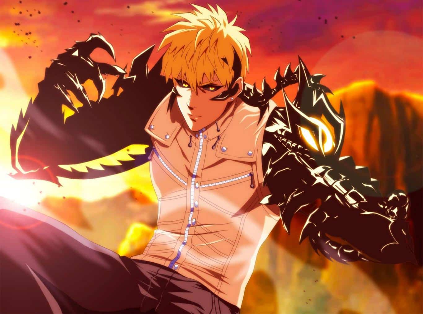 Hình anime Genos siêu ngầu