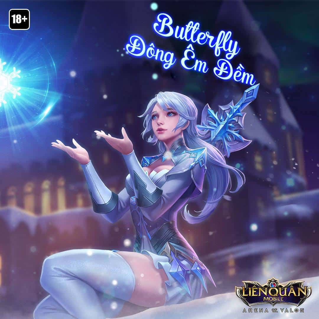 Hình Butterfly đông êm đềm đẹp nhất
