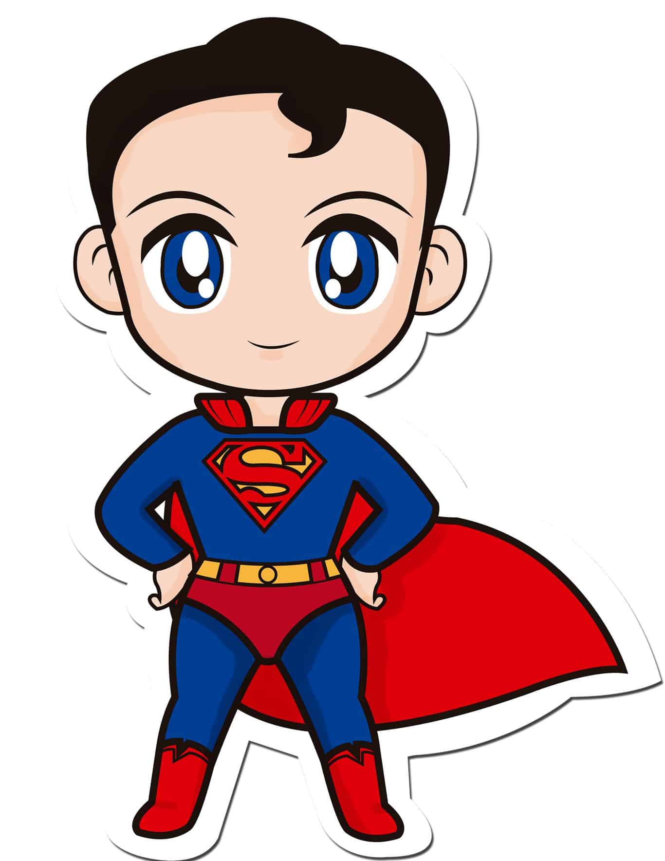Hình Superman chibi đẹp nhất