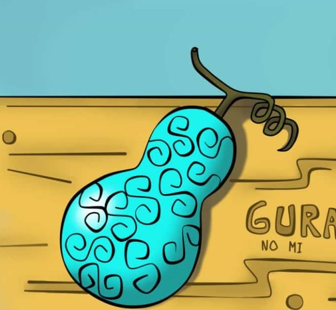 Trái Gura Gura no Mi Của Râu Trắng