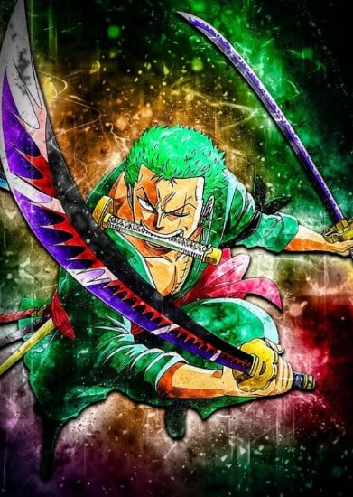 Hinh Anime One Piece Zoro Chat