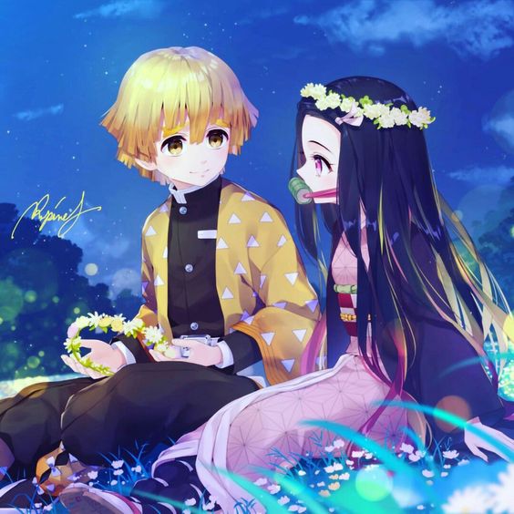 Cặp Đôi Zenitsu Và Nezuko Đẹp