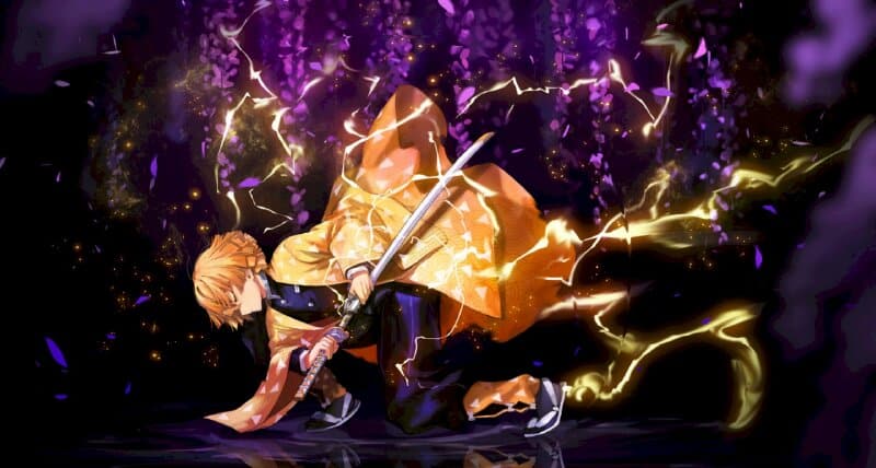 Hình Zenitsu Ngầu Nhất
