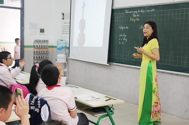Bài văn tả hình ảnh thầy cô giáo đang say sưa giảng bài số 6